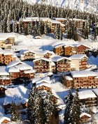 Ski Chalets in La Rosiere - Image Credit:Photo courtesy of La Rosiere Tourist board